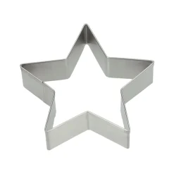 Uitsteekvormpjes*DILLE & KAMILLE Uitsteekvorm ster, recycled rvs