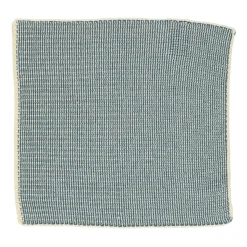 Schotelvodden*DILLE & KAMILLE Vaatdoekjes, gebreid katoen, blauw, 2 stuks, 25 x 25 cm