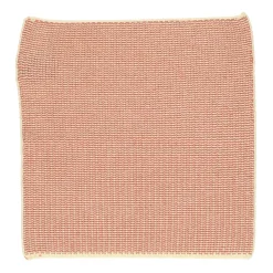 Schotelvodden*DILLE & KAMILLE Vaatdoekjes, gebreid katoen, oudroze, 2 stuks, 25 x 25 cm