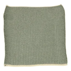 Schotelvodden*DILLE & KAMILLE Vaatdoekjes, gebreid katoen, donkergroen, 2 stuks, 25 x 25 cm