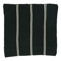 Schotelvodden*DILLE & KAMILLE Vaatdoekjes, gebreid katoen, donkergrijs, 2 stuks, set 2, 25 x 25 cm