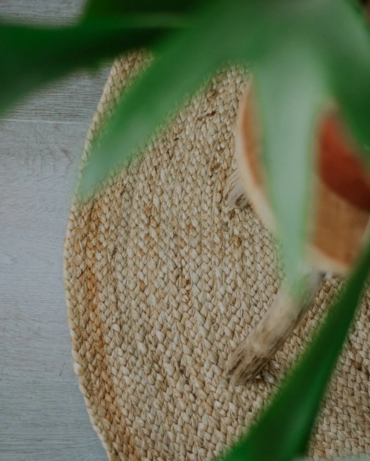 Kinderkamer|Tapijten*DILLE & KAMILLE Vloerkleed rond, jute, Ø 120 cm