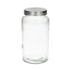 Voorraadpotten*DILLE & KAMILLE Voorraadpot, glas en metaal, 780 ml