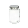Voorraadpotten*DILLE & KAMILLE Voorraadpot, glas en metaal, 520 ml