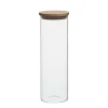 Voorraadpotten*DILLE & KAMILLE Voorraadpot met bamboe deksel, glas, 1650 ml