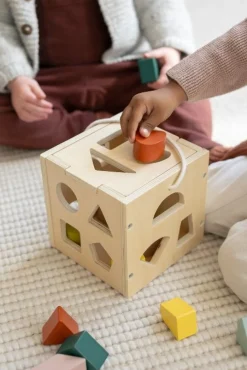 Speelgoed Voor 2 Jaar|Houten Speelgoed*DILLE & KAMILLE Vormenstoof, hout