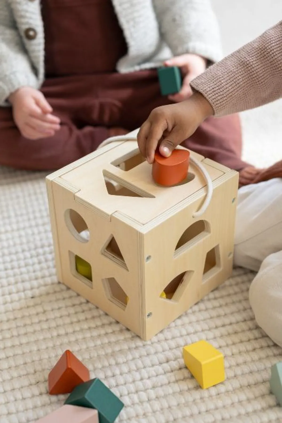 Speelgoed Voor 2 Jaar|Houten Speelgoed*DILLE & KAMILLE Vormenstoof, hout