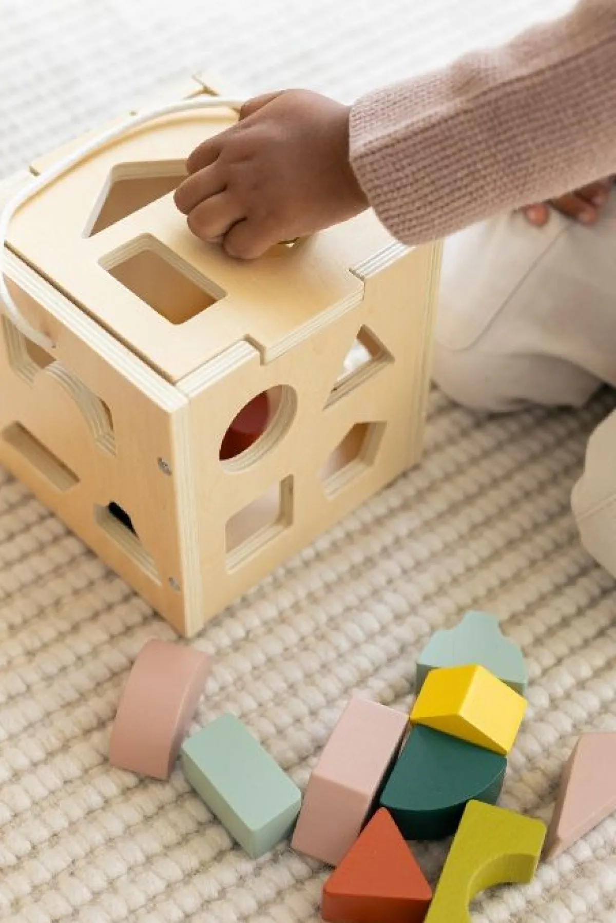 Speelgoed Voor 2 Jaar|Houten Speelgoed*DILLE & KAMILLE Vormenstoof, hout