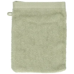 Washandjes*DILLE & KAMILLE Washandje, Recycled katoen, Lichtgroen, 15 x 21 cm