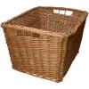 Rieten Manden|Wasmanden*DILLE & KAMILLE Wasmand laag, wilgenteen, groot
