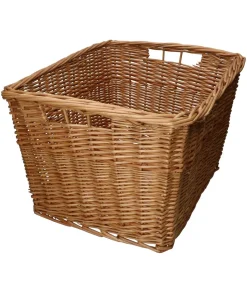 Rieten Manden|Wasmanden*DILLE & KAMILLE Wasmand laag, wilgenteen, groot