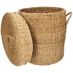 Wasmanden|Rieten Manden*DILLE & KAMILLE Wasmand, zeegras, groot