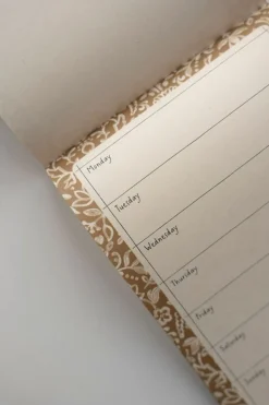 Tinten En Texturen|Kalenders & Planners*DILLE & KAMILLE Weekplanner, decoratief, A6