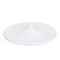 Wierook*DILLE & KAMILLE Wierookhouder, keramiek, wit gespikkeld, Ø 10 cm