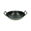Pannen*DILLE & KAMILLE Wok, gietijzer, groen, Ø 36 cm