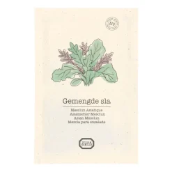 Zaaien*DILLE & KAMILLE Zadenmengsel, biologisch, gemengde sla, 3 g