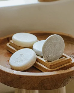 Zeepbakjes|Badkameraccessoires*DILLE & KAMILLE Zeepschaaltje, bamboe, groot