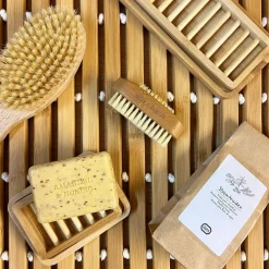 Zeepbakjes|Badkameraccessoires*DILLE & KAMILLE Zeepschaaltje, bamboe, groot